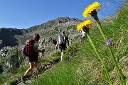 Monti Colombarolo (2309 m) e Ponteranica orientale (2378 m) da Ca’ San Marco (8 luglio 2017) - FOTOGALLERY